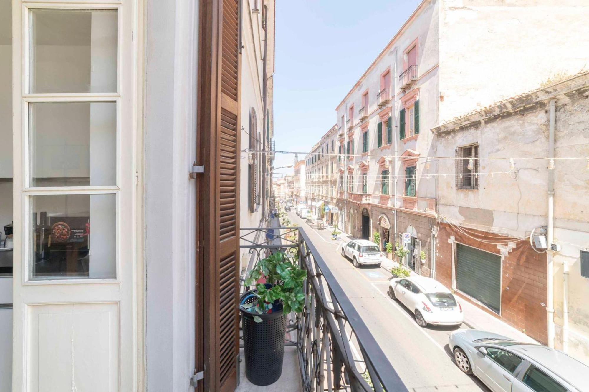 Vintage Cavour Apartment Sassari Kültér fotó